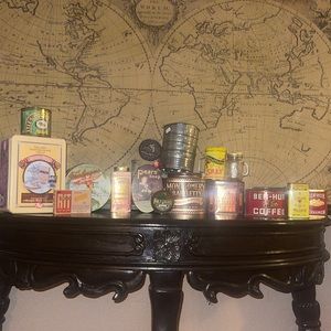 ⚜️🕰️Lot of Vintage Tins ⚜️18 items total💛 Nostalgia✨📼📺